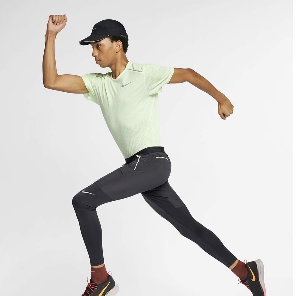 Nike Mens Running Training Gym Pants, Black